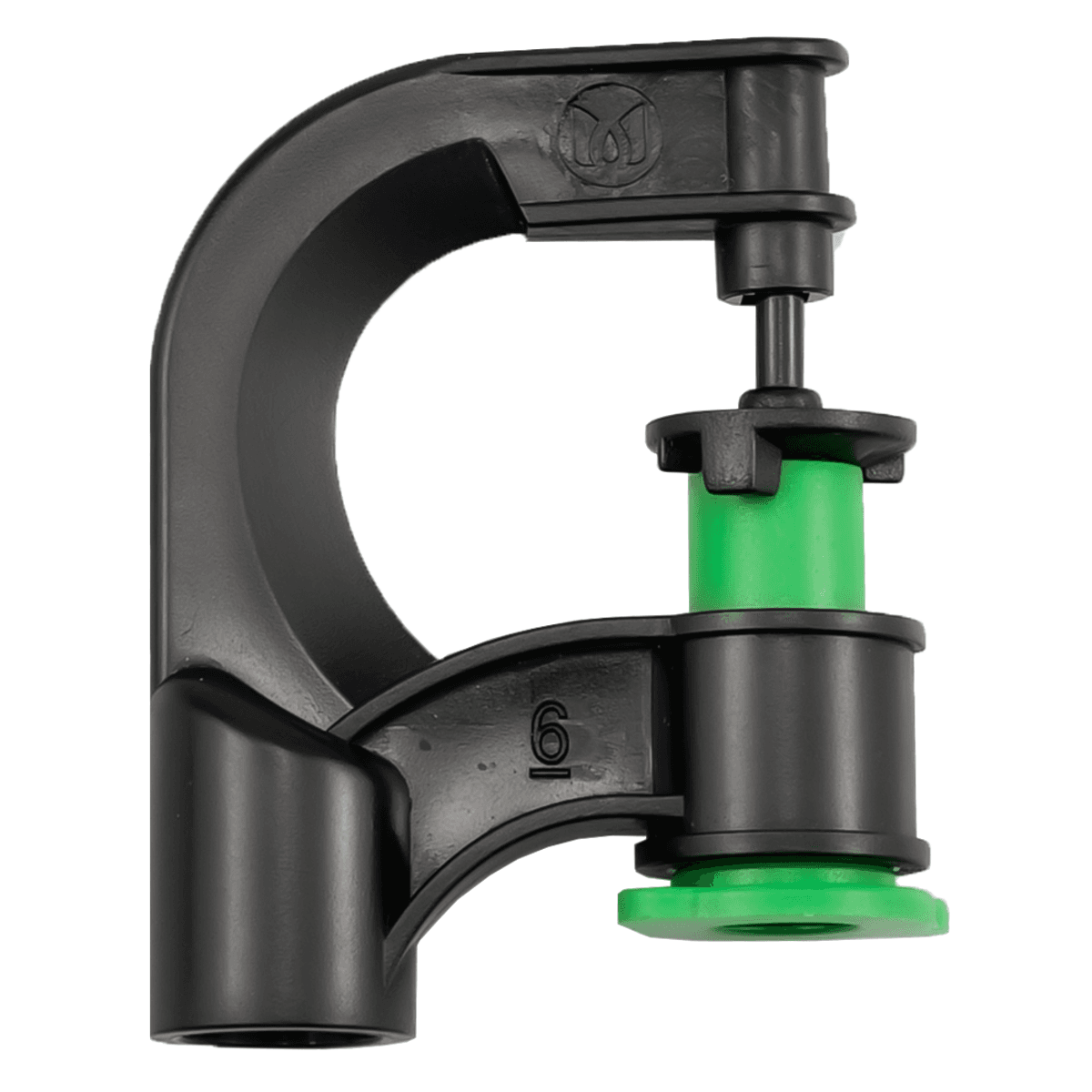 Cresoro Series-S spinner microsprinkler with green nozzle