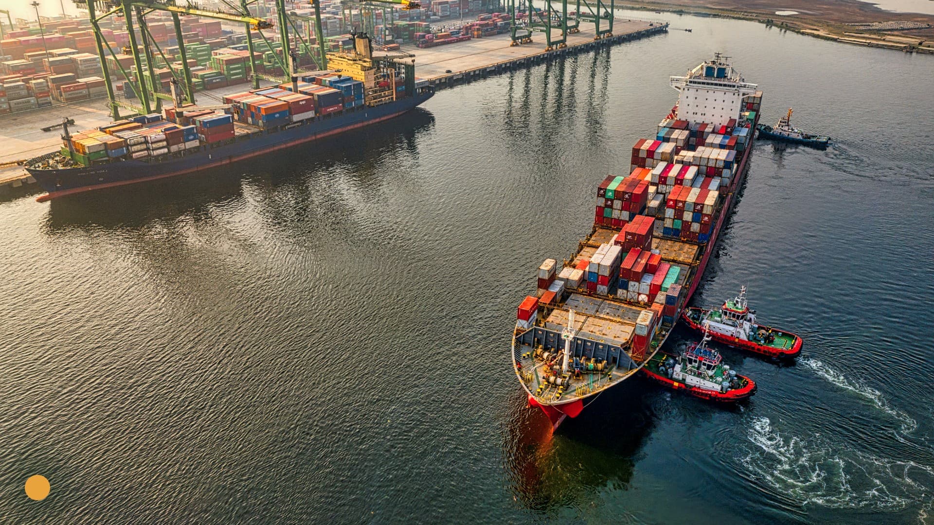ship in port